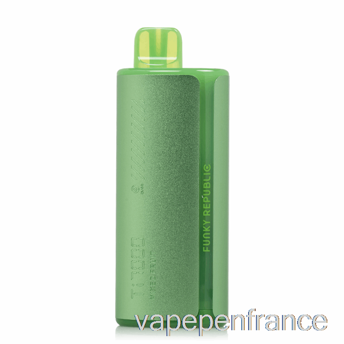 Funky Lands Ti7000 Stylo Vape Jetable à Fruits Mélangés